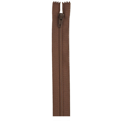Coats & Clark Polyester 9 Inch All Purpose Zippers - Clearance Shades London Tan