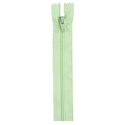 Coats & Clark Polyester 9 Inch All Purpose Zippers - Clearance Shades Nile Green
