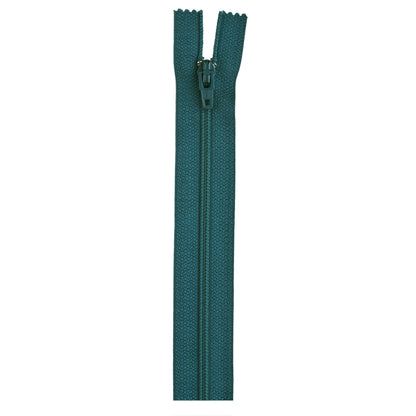Coats & Clark Polyester 9 Inch All Purpose Zippers - Clearance Shades Oriental Blue