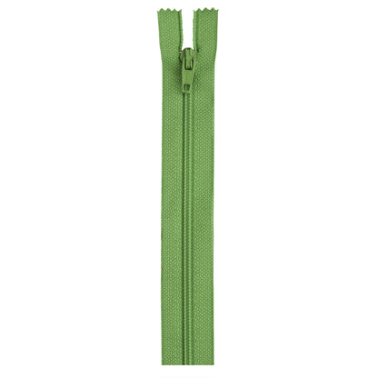 Coats & Clark Polyester 9 Inch All Purpose Zippers - Clearance Shades Bright Green