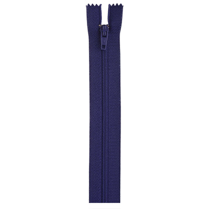 Coats & Clark Polyester 9 Inch All Purpose Zippers - Clearance Shades Deep Purple