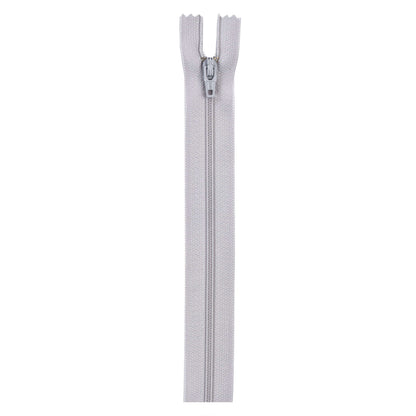 Coats & Clark Polyester 9 Inch All Purpose Zippers - Clearance Shades Dark Silver