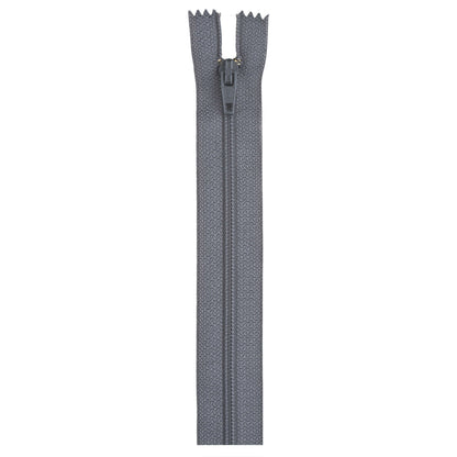 Coats & Clark Polyester 12 Inch All Purpose Zippers - Clearance Shades Slate