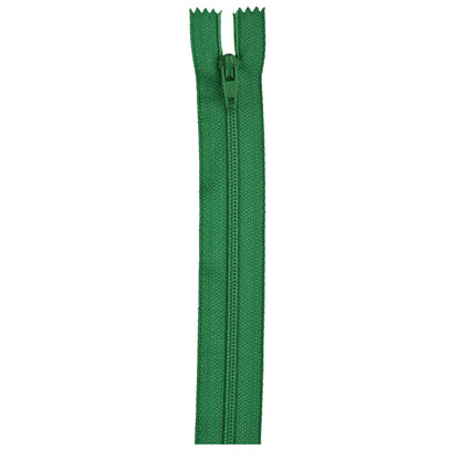 Coats & Clark Polyester 12 Inch All Purpose Zippers - Clearance Shades Kerry Green