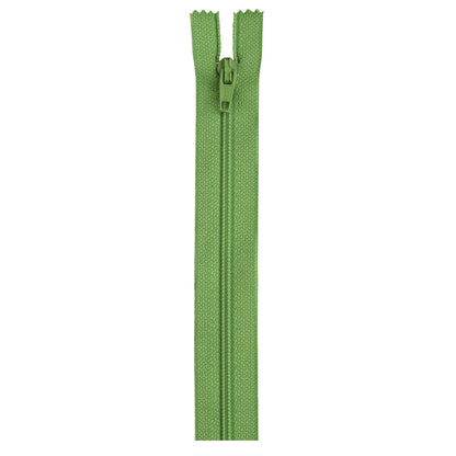 Coats & Clark Polyester 12 Inch All Purpose Zippers - Clearance Shades Bright Green