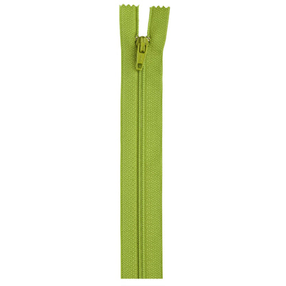 Coats & Clark Polyester 12 Inch All Purpose Zippers - Clearance Shades Kiwi