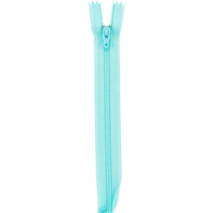 Coats & Clark Polyester 12 Inch All Purpose Zippers - Clearance Shades Aqueous