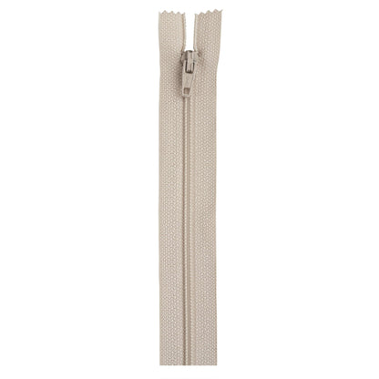 Coats & Clark Polyester 14 Inch All Purpose Zippers - Clearance Shades Ecru
