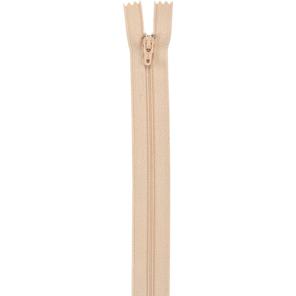 Coats & Clark Polyester 14 Inch All Purpose Zippers - Clearance Shades Buff