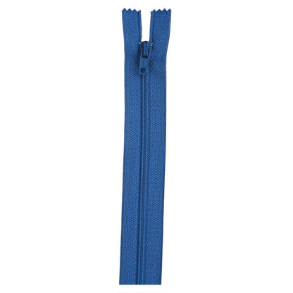 Coats & Clark Polyester 16 Inch All Purpose Zippers - Clearance Shades Pilot Blue
