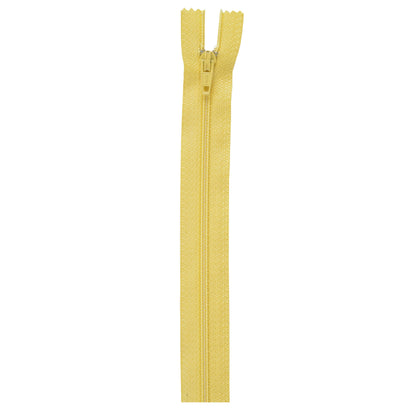 Coats & Clark Polyester 16 Inch All Purpose Zippers - Clearance Shades Sun Yellow