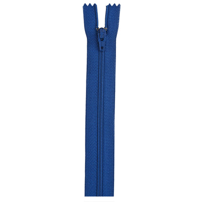 Coats & Clark Polyester 18 Inch All Purpose Zippers - Clearance Shades Yale Blue