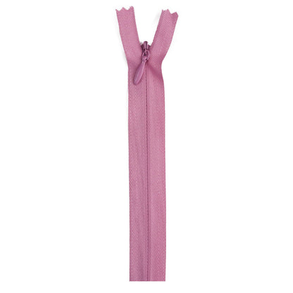 Coats & Clark Polyester Invisible Zippers - 14 inches Dark Old Rose