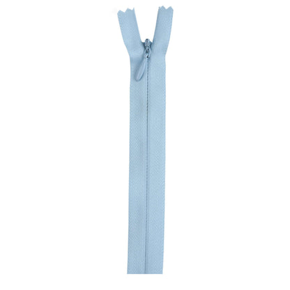 Coats & Clark Polyester Invisible Zippers - 14 inches Icy Blue