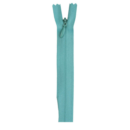 Coats & Clark Polyester Invisible Zippers - 22 inches Dark Turquoise