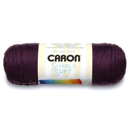 Caron Simply Soft Yarn Plum Perfect