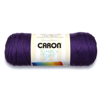Caron Simply Soft Yarn Purple