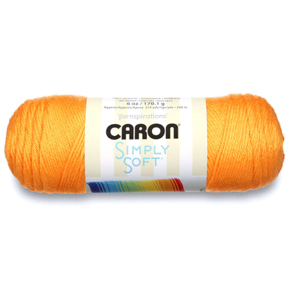 Caron Simply Soft Brites Yarn Mango