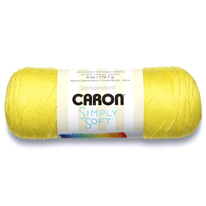 Caron Simply Soft Brites Yarn Super Duper Yellow