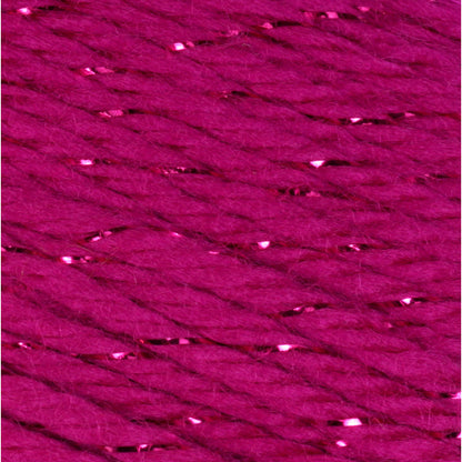 Caron Simply Soft Party Yarn Fuchsia Sparkle