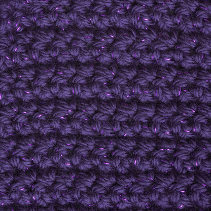 Caron Simply Soft Party Yarn Purple Sparkle