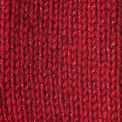 Caron Simply Soft Party Yarn Red Sparkle