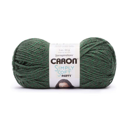 Caron Simply Soft Party Yarn Dark Sage Sparkle