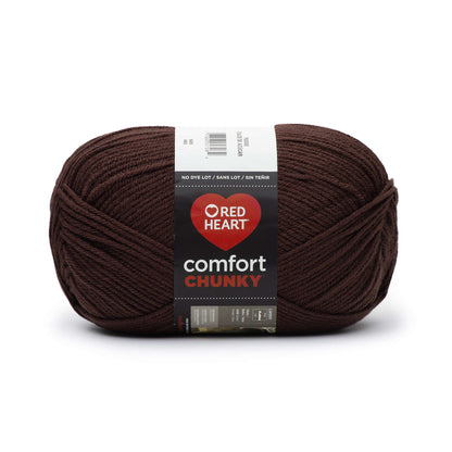 Red Heart Comfort Chunky Yarn - Discontinued Shades Fudge