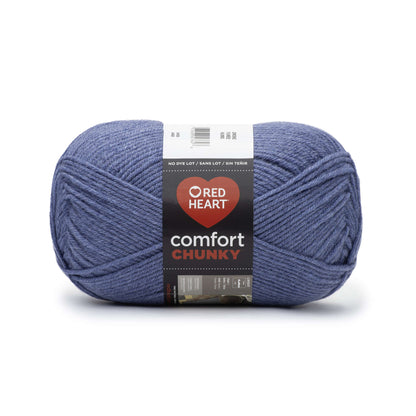Red Heart Comfort Chunky Yarn - Discontinued Shades Blue Jeans