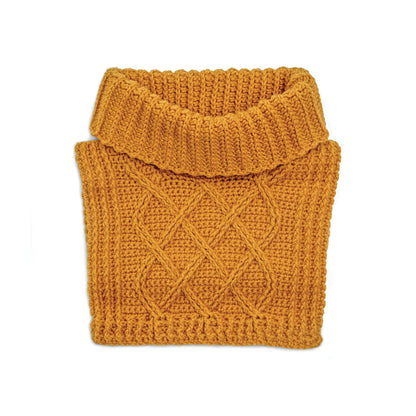 Patons Cliffcrest Crochet Cable Collar Single Size