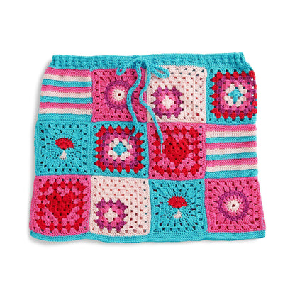 Patons Regent Park Granny Square Crochet Skirt All Variants