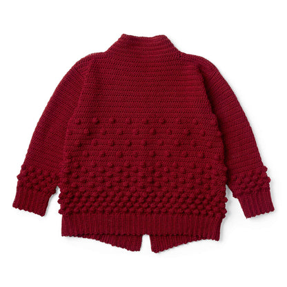 Patons Crochet Winter Berries Cardigan M