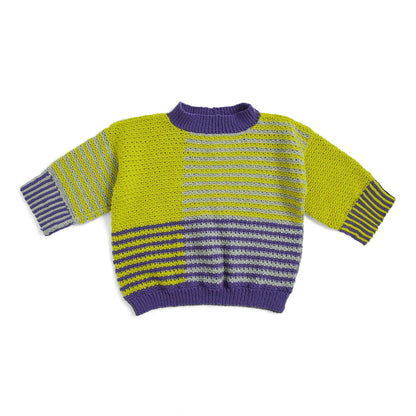 Patons Crochet Blocked & Cropped Pullover 4/5 XL