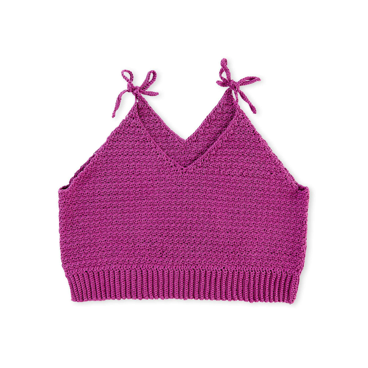Crochet Tank made in Patons Grace Yarn