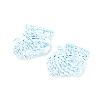 Patons Granny Motif Crochet Booties 6 mos
