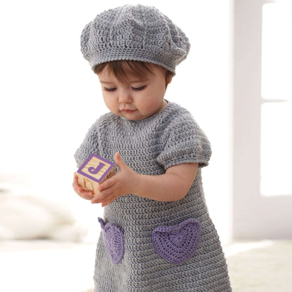 Patons Crochet I Heart My Dress & Beret Beret