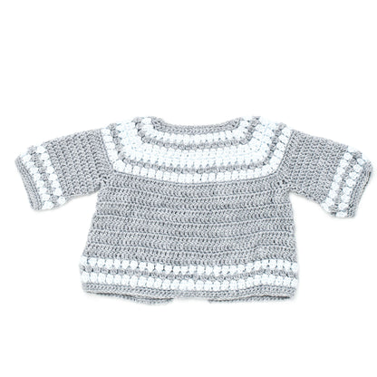 Patons Cluster Yoke Crochet Cardigan 18 mos