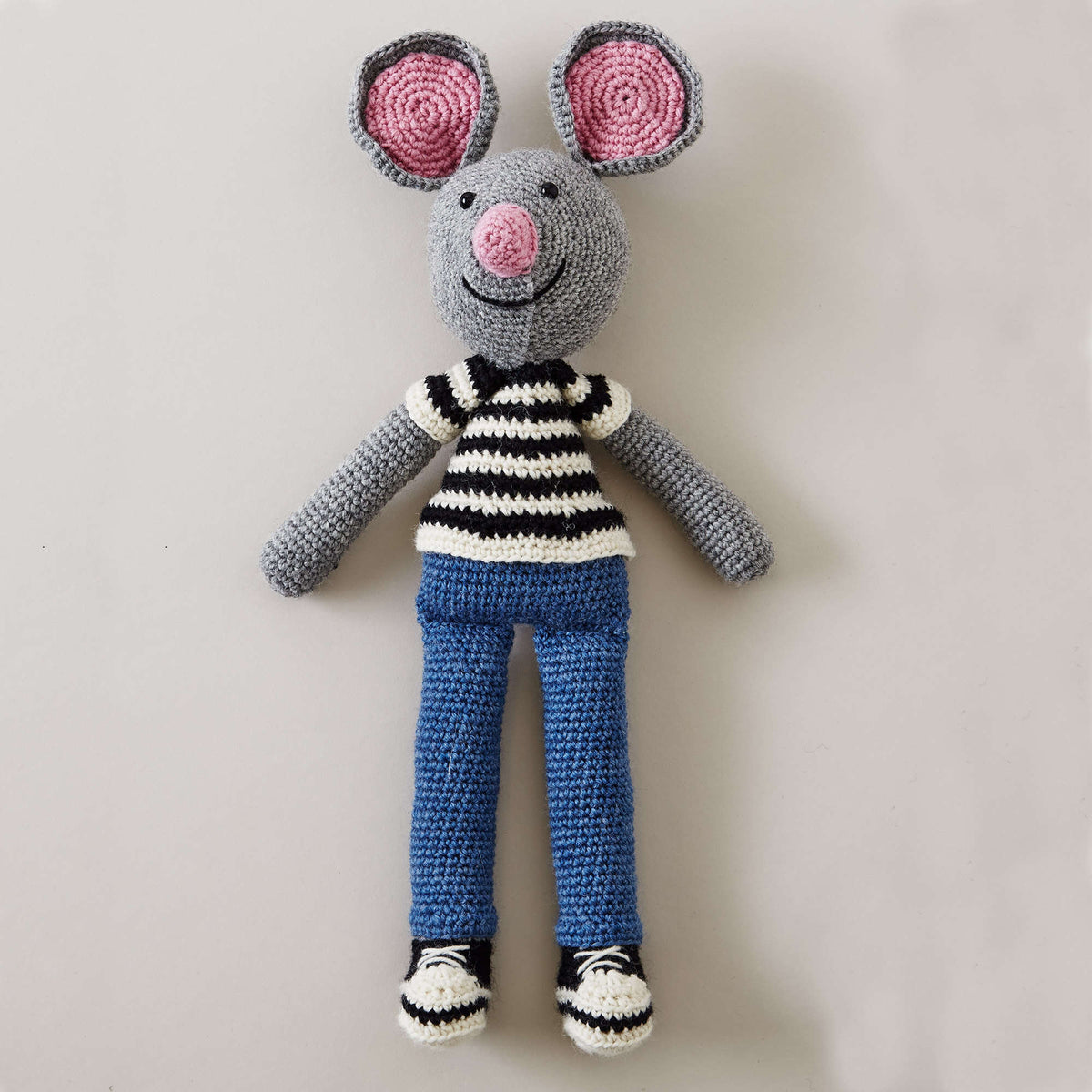 Crochet Doll made in Patons Classic Wool DK Superwash Yarn
