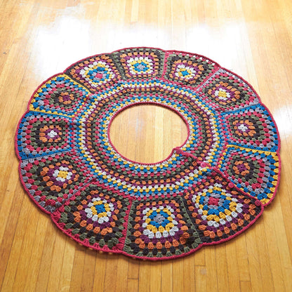 Patons Crochet Tricia's Tree Skirt Single Size