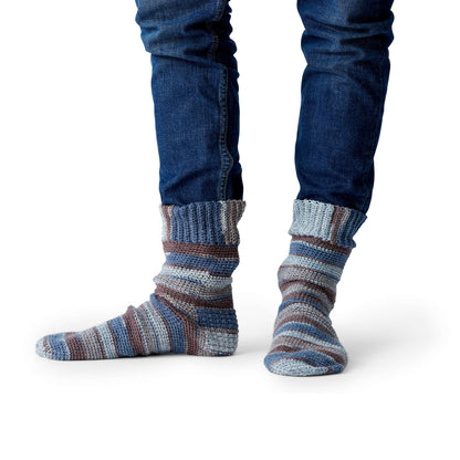 Patons Family Crochet Socks Kids