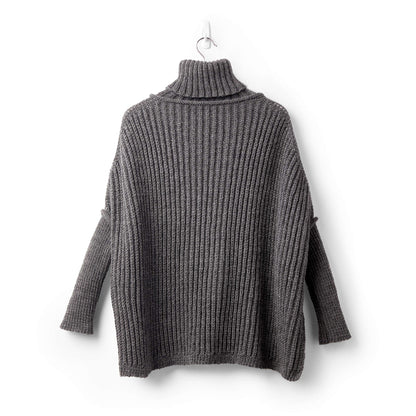 Patons Knit Wrapover Swoncho L/XL/2XL