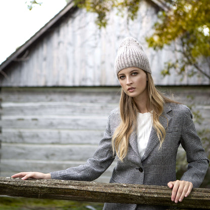 Patons Knit Wise Watchcap Black