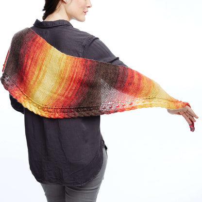 Patons Knit Edge of the Wedge Shawl Single Size