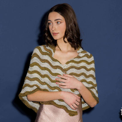 Patons Ashbridges Bay Knit Shawl Single Size