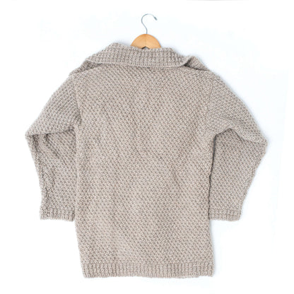 Patons Lapel Knit Cardigan 2XL/3XL