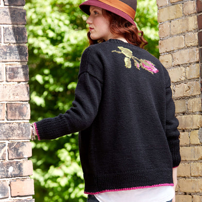 Patons In Bloom Knit Pullover 4XL/5XL