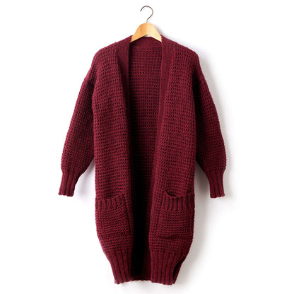 Patons Long Weekend Knit Cardigan Short (SH)