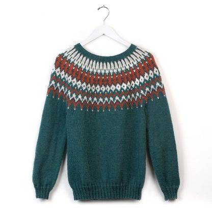 Patons His & Hers Knit Yoke Sweaters His