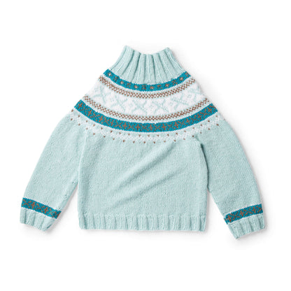 Patons Park Place Knit Yoke Pullover XS/S