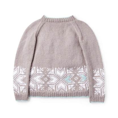 Patons Graphic Snowflake Knit Sweater 4/5XL